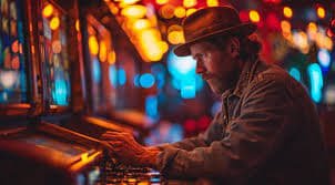 Filipino player browsing jili555 casino categories on a smartphone